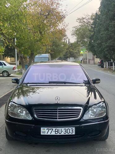Mercedes S 500 2000, 254,000 km - 5.0 л - Bakı