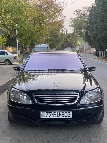 Mercedes S 500 2000, 254,000 km - 5.0 л - Bakı