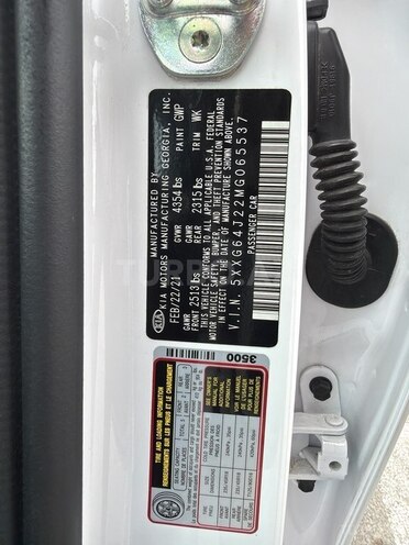 Kia K5 2021, 128,977 km - 1.6 л - Bakı