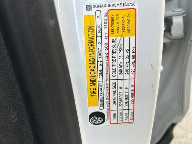 Chevrolet Equinox 2021, 56,000 km - 1.5 l - Gəncə