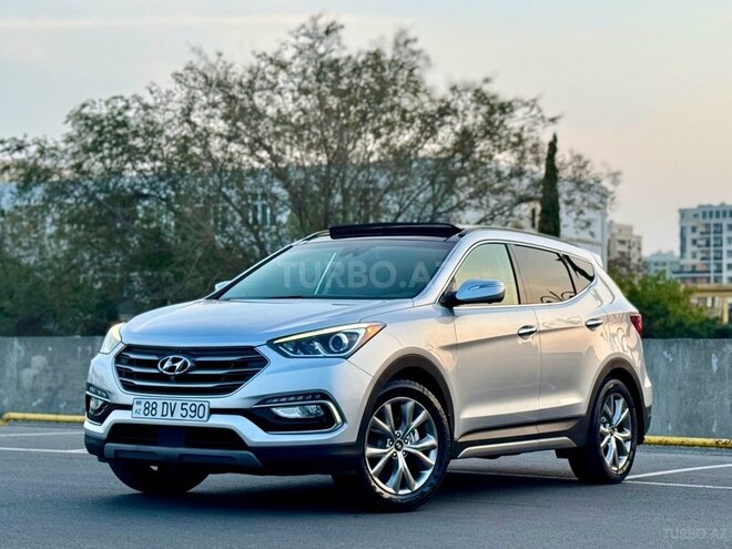 Hyundai Santa Fe 2017, 122,000 km - 2.0 l - Bakı