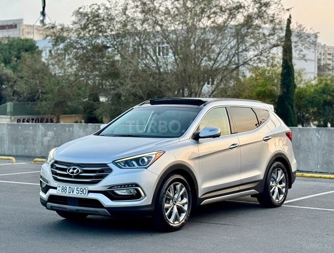 Hyundai Santa Fe 2017, 122,000 km - 2.0 l - Bakı