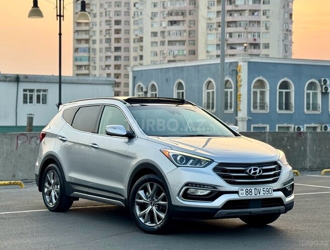 Hyundai Santa Fe 2017, 122,000 km - 2.0 l - Bakı