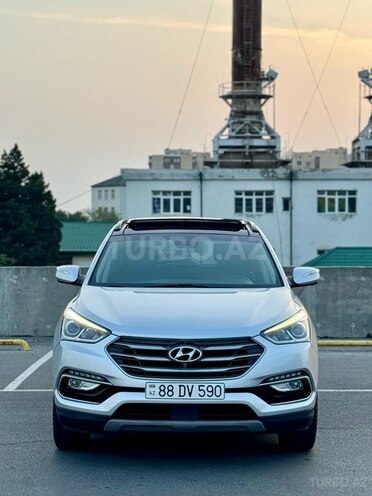 Hyundai Santa Fe 2017, 122,000 km - 2.0 l - Bakı