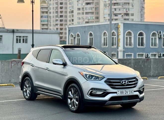 Hyundai Santa Fe 2017, 122,000 km - 2.0 l - Bakı
