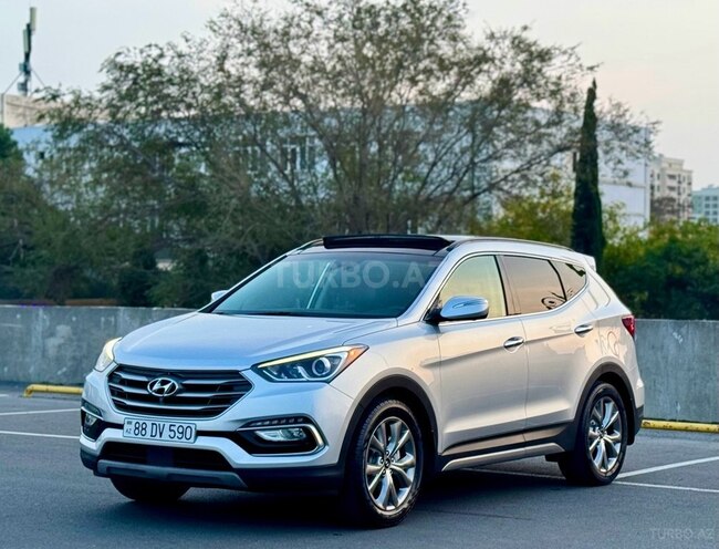 Hyundai Santa Fe 2017, 122,000 km - 2.0 l - Bakı
