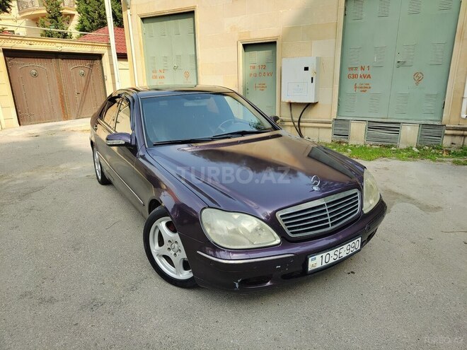 Mercedes S 320 1998, 384,000 km - 3.2 l - Bakı