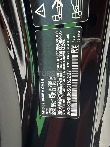 BMW M4 2024, 34,500 km - 3.0 l - Bakı