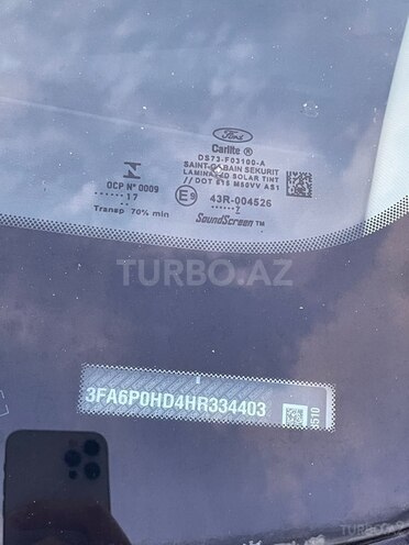 Ford Fusion (North America) 2017, 225,554 km - 1.5 л - Bakı