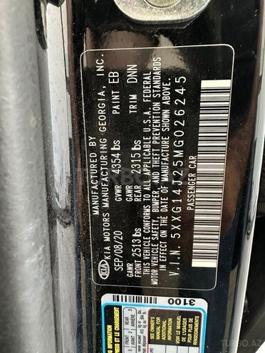 Kia K5 2020, 131,000 km - 1.5 l - Bakı