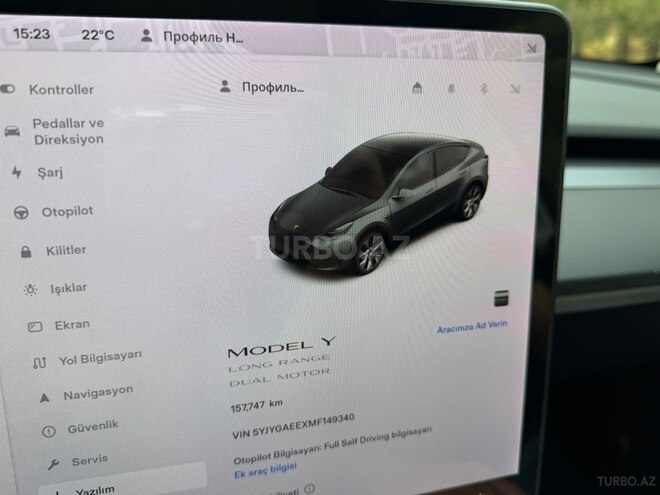 Tesla Model Y 2021, 157,746 km - 0.0 l - Bakı