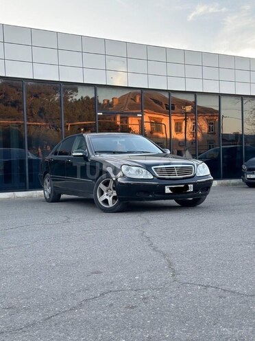 Mercedes S 500 2000, 160,000 km - 5.0 л - Bakı