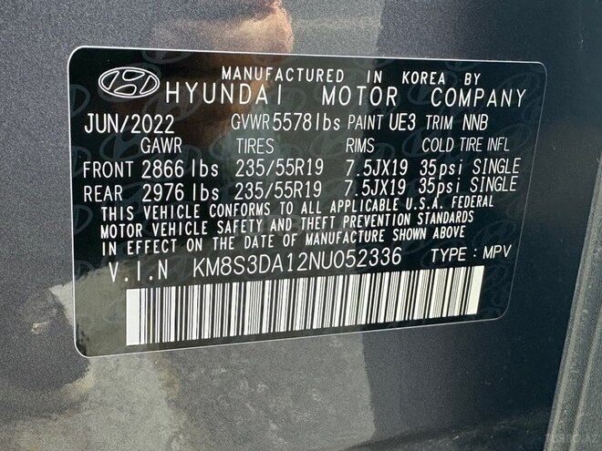 Hyundai Santa Fe 2022, 75,000 km - 1.6 l - Bakı