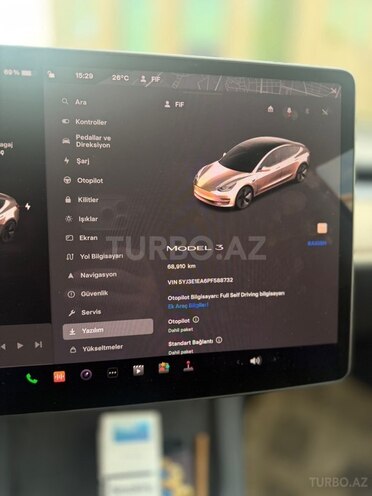 Tesla Model 3 2023, 68,911 km - 0.0 l - Bakı