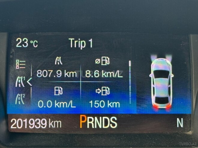 Ford Escape 2017, 202,000 km - 1.5 l - Bakı