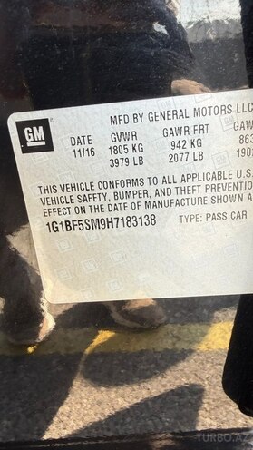 Chevrolet Cruze 2017, 223,000 km - 1.4 л - Bakı