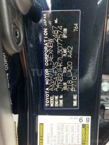 Toyota Camry 2020, 140,700 km - 2.5 л - Bakı