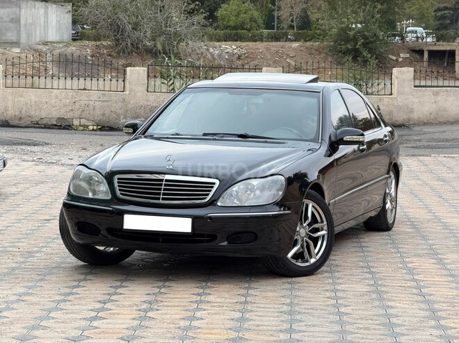 Mercedes S 500 2001, 220,000 km - 5.0 л - Gəncə