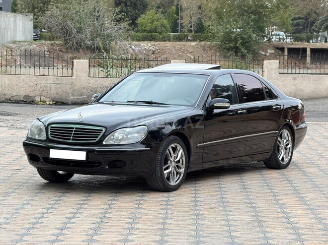 Mercedes S 500 2001, 220,000 km - 5.0 л - Gəncə