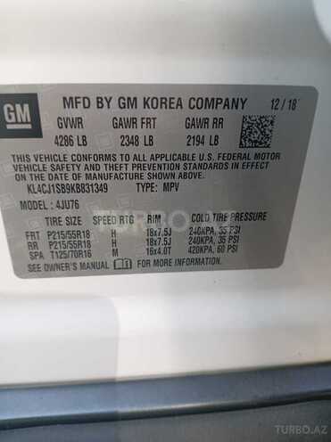 Buick Encore 2019, 353,624 km - 1.4 l - Şirvan