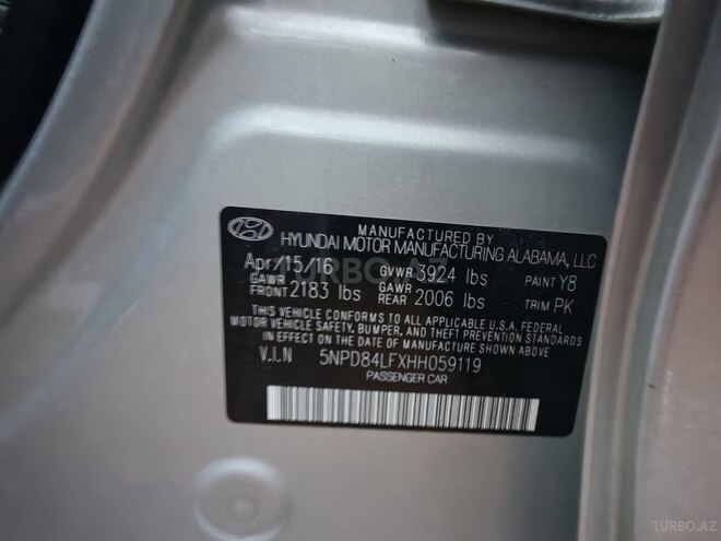 Hyundai Elantra 2016, 235,000 km - 2.0 l - Bakı