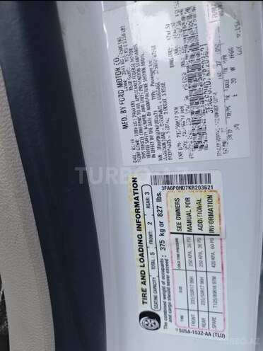 Ford Fusion (North America) 2019, 300,300 km - 1.5 л - Bakı