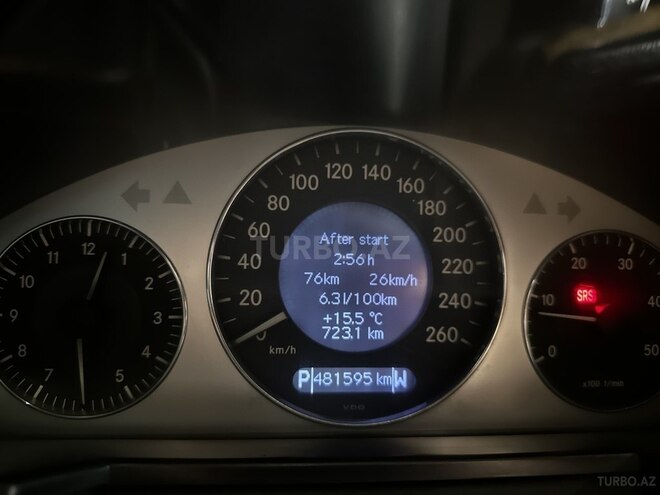 Mercedes E 220 2002, 481,000 km - 2.2 l - Bakı