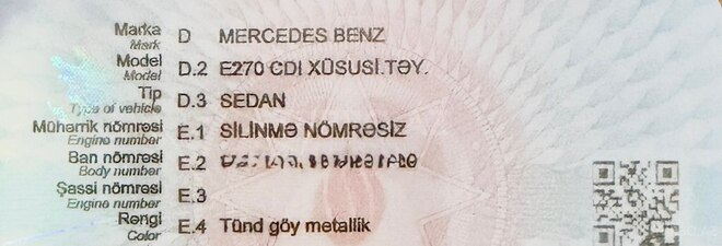 Mercedes E 270 2002, 480,000 km - 2.7 l - Bakı