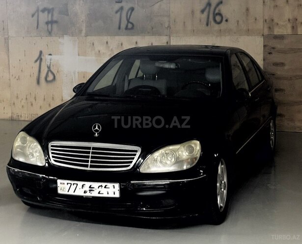 Mercedes S 320 2000, 362,855 km - 3.2 l - Bakı