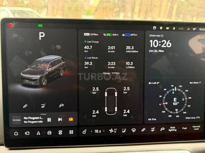 Li Auto L9 2024, 51,000 km - 1.5 l - Bakı