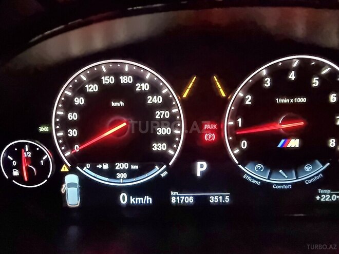 BMW X5 M 2016, 81,706 km - 4.4 l - Bakı