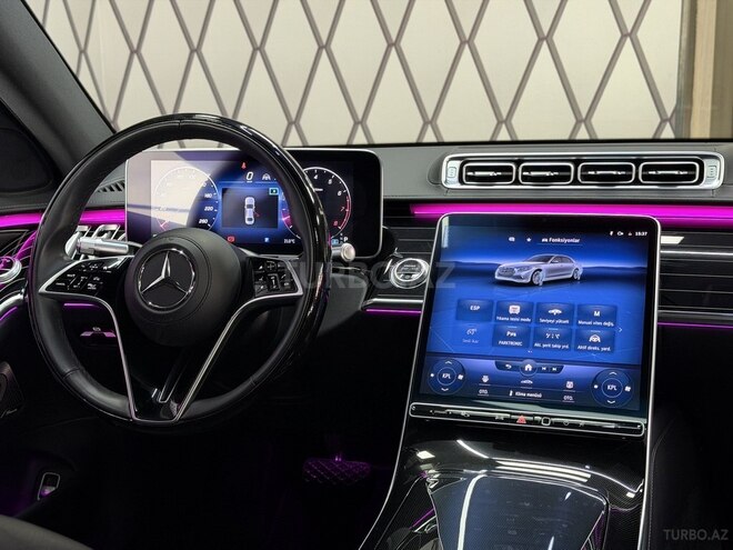 Mercedes S 500 4MATIC 2022, 26,500 km - 3.0 l - Bakı