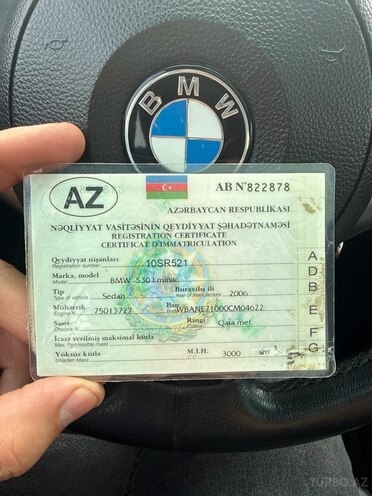 BMW 530 2006, 206,500 km - 3.0 л - Bakı