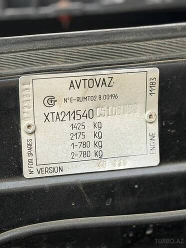 LADA (VAZ) 2115 2012, 111,263 km - 1.6 l - Sumqayıt