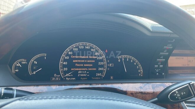 Mercedes S 500 4MATIC 2006, 214,642 km - 5.5 l - Bakı