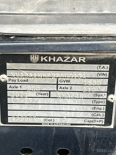 Khazar LX 2021, 220,345 km - 1.7 l - Şabran