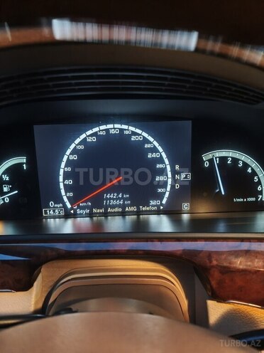Mercedes S 350 2007, 113,000 km - 3.5 л - Bakı