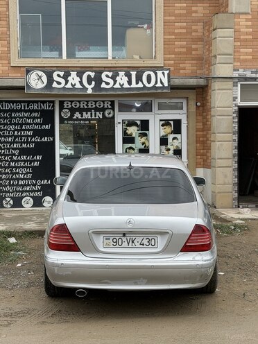 Mercedes S 320 2001, 410,000 km - 3.2 l - Bakı
