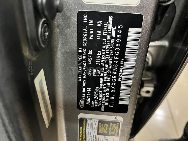Kia Optima 2014, 170,000 km - 2.0 l - Mingəçevir