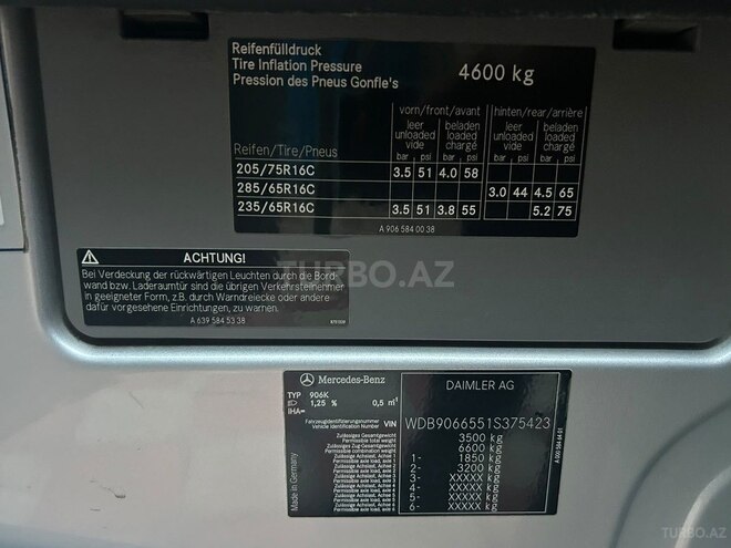 Mercedes Sprinter 315 2008, 220,000 km - 2.2 l - Bakı