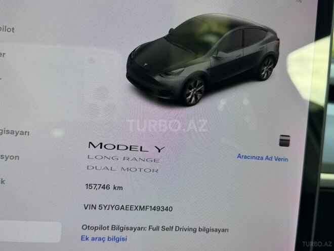 Tesla Model Y 2021, 157,000 km - 0.0 l - Bakı