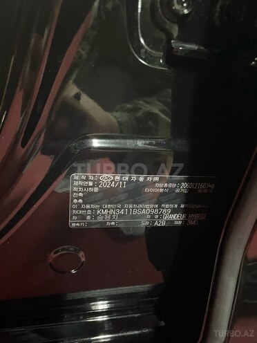Hyundai Grandeur 2024, 12,500 km - 1.6 l - Bakı