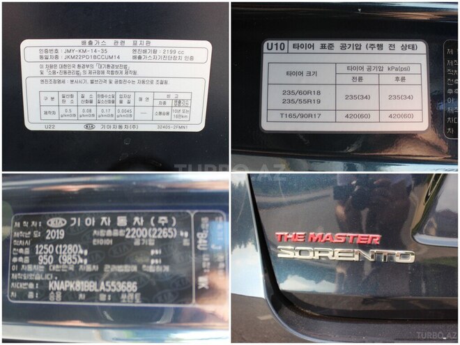 Kia Sorento 2019, 162,000 km - 2.2 l - Bakı