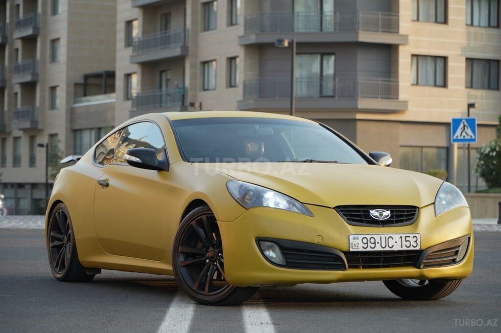 Hyundai Genesis Coupe Р¶РµР»С‚С‹Р№