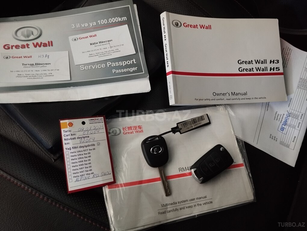 GWM (Great Wall Motor) Hover H3