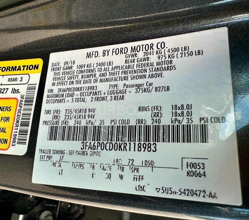 Ford Fusion (North America)
